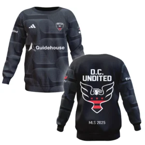 DC United Sweatshirt MLS 2025 For Fan DC United HVN1056DCU061025SW