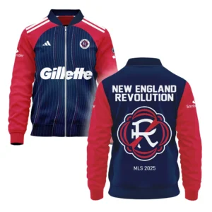 New England Revolution Bomber Jacket MLS 2025 For Fan New England Revolution HVN1056NER061025BOB