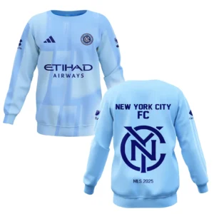 New York City FC Sweatshirt MLS 2025 For Fan New York City FC HVN1056NYC061025SW