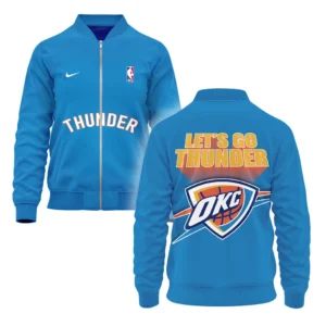 Oklahoma City Thunder Bomber Jacket MLS 2025 For Fan Oklahoma City Thunder HVN1058THD061025BOB