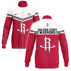 Houston Rockets Stand Collar Jacket NBA 2025 For Fan Houston Rockets HVN1060HR061125SCJ