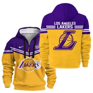 Los Angeles Lakers Hoodie Half Zipper NBA 2025 For Fan Los Angeles Lakers HVN1060LAL061125HODZ