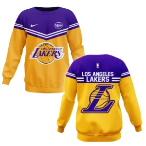 Los Angeles Lakers Sweatshirt NBA 2025 For Fan Los Angeles Lakers HVN1060LAL061125SW