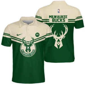 Milwaukee Bucks Polo Shirt NBA 2025 For Fan Milwaukee Bucks HVN1060MB061125POS