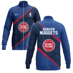 Detroit Pistons Stand Collar Jacket NBA 2025 For Fan Detroit Pistons HVN1062DP061225SCJ