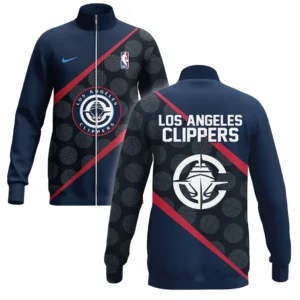 Los Angeles Clippers Stand Collar Jacket NBA 2025 For Fan Los Angeles Clippers HVN1062LAC061225SCJ