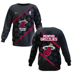 Miami Heat Sweatshirt NBA 2025 For Fan Miami Heat HVN1062MH061225SW
