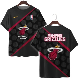 Miami Heat T-Shirt NBA 2025 For Fan Miami Heat HVN1062MH061225TS3D