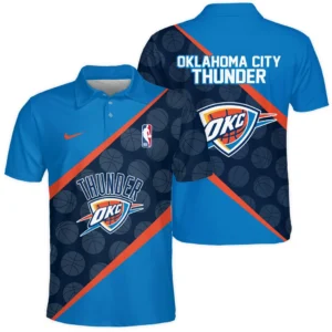 Oklahoma City Thunder Polo Shirt NBA 2025 For Fan Oklahoma City Thunder HVN1062OCT061225POS