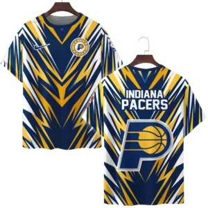 Indiana Pacers T-Shirt NBA 2025 For Fan Indiana Pacers HVN1063IP061225TS3D