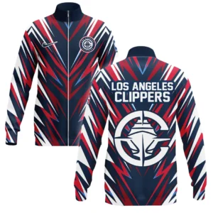 Los Angeles Clippers Stand Collar Jacket NBA 2025 For Fan Los Angeles Clippers HVN1063LAC061225SCJ