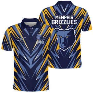 Memphis Grizzlies Polo Shirt NBA 2025 For Fan Memphis Grizzlies HVN1063MG061225POS