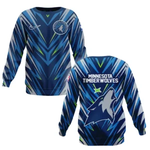 Minnesota Timberwolves Sweatshirt NBA 2025 For Fan Minnesota Timberwolves HVN1063MT061225SW