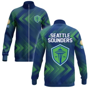 Seattle Sounders Stand Collar Jacket Club WC 2025 For Fan Seattle Sounders HVN1064SS061425SCJ