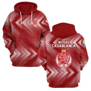 Wydad Casablanca Hoodie Club WC 2025 For Fan Wydad Casablanca HVN1064WY061425HOD