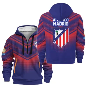 Atletico Madrid Hoodie Half Zipper Club WC 2025 For Fan Atletico Madrid HVN1065AM061625HODZ