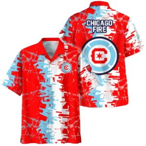Chicago Fire Hawaiian shirt MLS 2025 For Fan Chicago Fire HVN1066CF061625HAW
