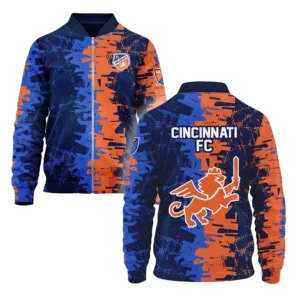 Cincinnati FC Bomber Jacket MLS 2025 For Fan Cincinnati FC HVN1066CFC061625BOB