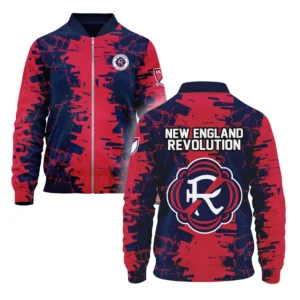 New England Revolution Bomber Jacket MLS 2025 For Fan New England Revolution HVN1066NER061625BOB