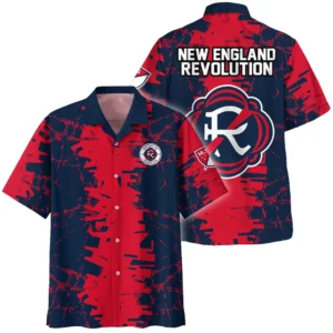 New England Revolution Hawaiian shirt MLS 2025 For Fan New England Revolution HVN1066NER061625HAW