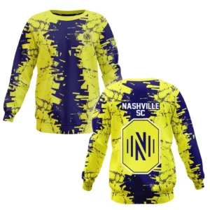 Nashville SC Sweatshirt MLS 2025 For Fan Nashville SC HVN1066NSC061625SW