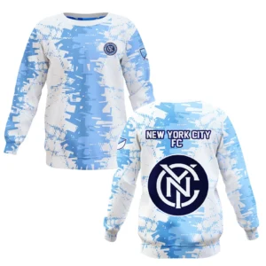New York City FC Sweatshirt MLS 2025 For Fan New York City FC HVN1066NYC061625SW