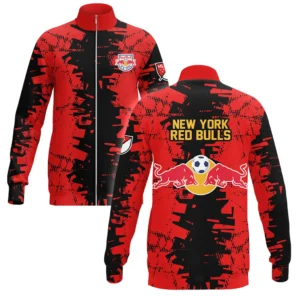 New York Red Bulls Stand Collar Jacket MLS 2025 For Fan New York Red Bulls HVN1066NYR061625SCJ