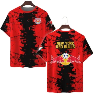 New York Red Bulls T-Shirt MLS 2025 For Fan New York Red Bulls HVN1066NYR061625TS3D