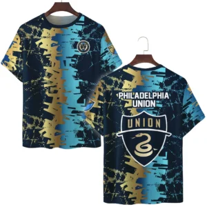 Philadelphia Union T-Shirt MLS 2025 For Fan Philadelphia Union HVN1066PU061625TS3D
