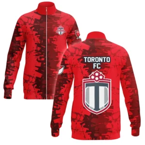 Toronto FC Stand Collar Jacket MLS 2025 For Fan  Toronto FC HVN1066TFC061625SCJ