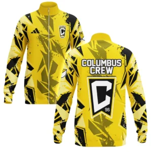 Columbus Crew Stand Collar Jacket MLS 2025 For Fan Columbus Crew HVN1068CC061725SCJ