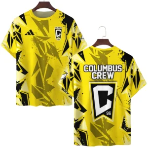 Columbus Crew T-Shirt MLS 2025 For Fan Columbus Crew HVN1068CC061725TS3D