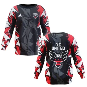 DC United Sweatshirt MLS 2025 For Fan DC United HVN1068DCU061725SW