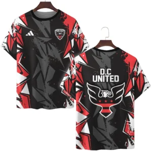 DC United T-Shirt MLS 2025 For Fan DC United HVN1068DCU061725TS3D