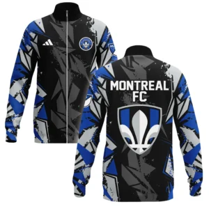 Montreal FC Stand Collar Jacket MLS 2025 For Fan Montreal FC HVN1068MFC061725SCJ