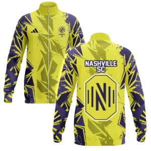 Nashville SC Stand Collar Jacket MLS 2025 For Fan Nashville SC HVN1068NSC061725SCJ
