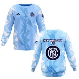 New York City FC Sweatshirt MLS 2025 For Fan New York City FC HVN1068NYC061725SW