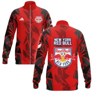 New York Red Bulls Stand Collar Jacket MLS 2025 For Fan New York Red Bulls HVN1068NYR061725SCJ