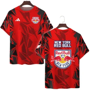New York Red Bulls T-Shirt MLS 2025 For Fan New York Red Bulls HVN1068NYR061725TS3D