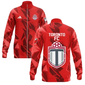 Toronto FC Stand Collar Jacket MLS 2025 For Fan  Toronto FC HVN1068TFC061725SCJ