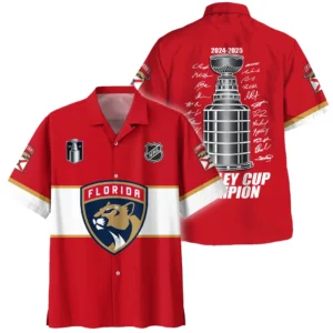 Florida Panthers Hawaiian shirt NHL 2025 For Fan Florida Panthers HVN1072CUP061825HAW