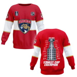 Florida Panthers Sweatshirt NHL 2025 For Fan Florida Panthers HVN1072CUP061825SW