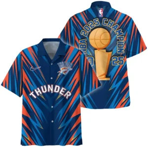 Oklahoma City Thunder Hawaiian shirt NBA 2025 For Fan Oklahoma City Thunder HVN1076DER061925HAW