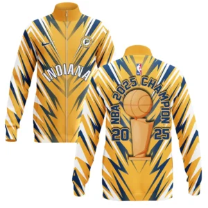Indiana Pacers Stand Collar Jacket NBA 2025 For Fan Indiana Pacers HVN1076PER061925SCJ