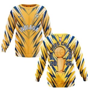 Indiana Pacers Sweatshirt NBA 2025 For Fan Indiana Pacers HVN1076PER061925SW