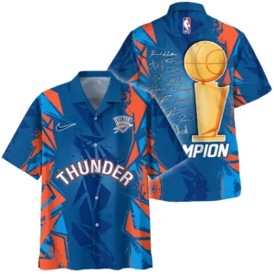 Oklahoma City Thunder Hawaiian shirt NBA 2025 For Fan Oklahoma City Thunder HVN1077DER061925HAW