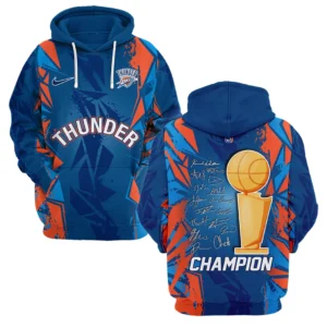Oklahoma City Thunder Hoodie NBA 2025 For Fan Oklahoma City Thunder HVN1077DER061925HOD