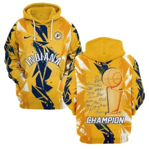 Indiana Pacers Hoodie NBA 2025 For Fan Indiana Pacers HVN1077PER061925HOD