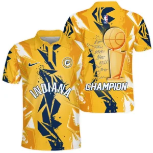 Indiana Pacers Polo Shirt NBA 2025 For Fan Indiana Pacers HVN1077PER061925POS