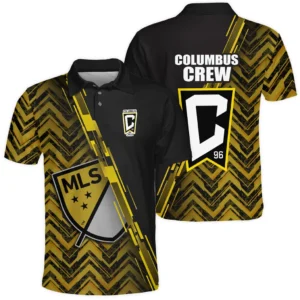 Columbus Crew Polo Shirt MLS 2025 For Fan Columbus Crew HVN1081CC062125POS
